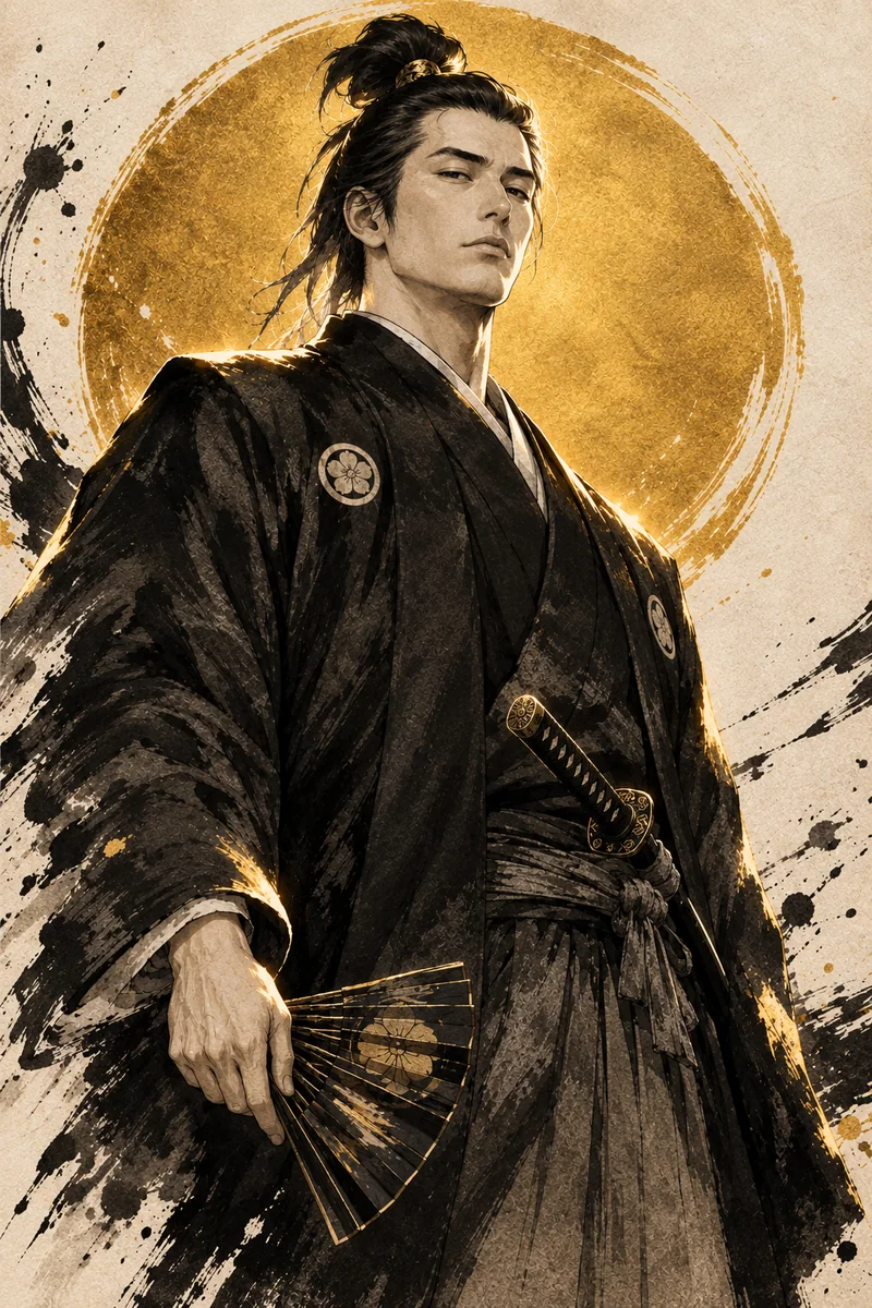 林 六太夫 守政のイメージイラスト