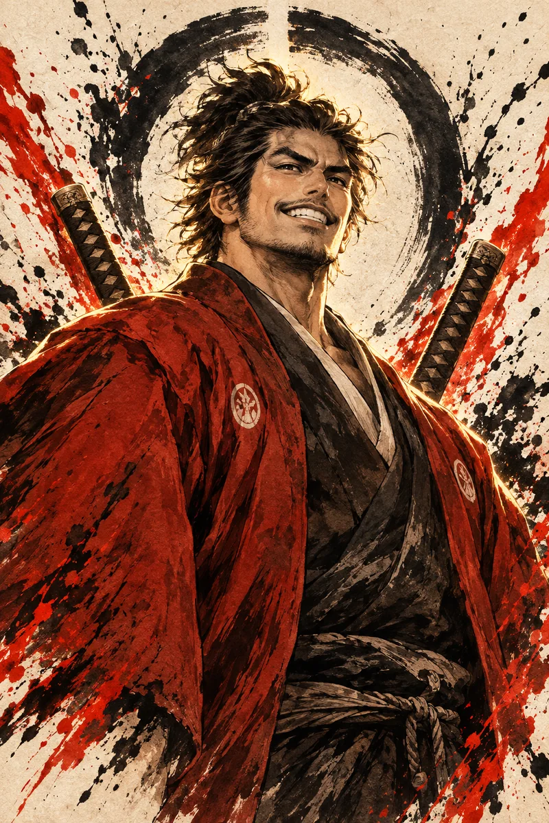大黒 元右衛門 清勝のイメージイラスト