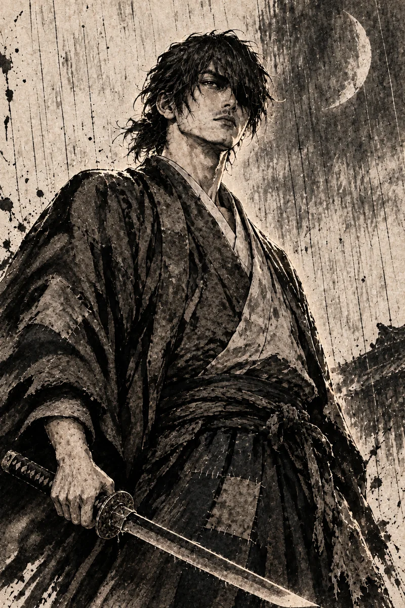 依田 萬蔵 敬勝のイメージイラスト